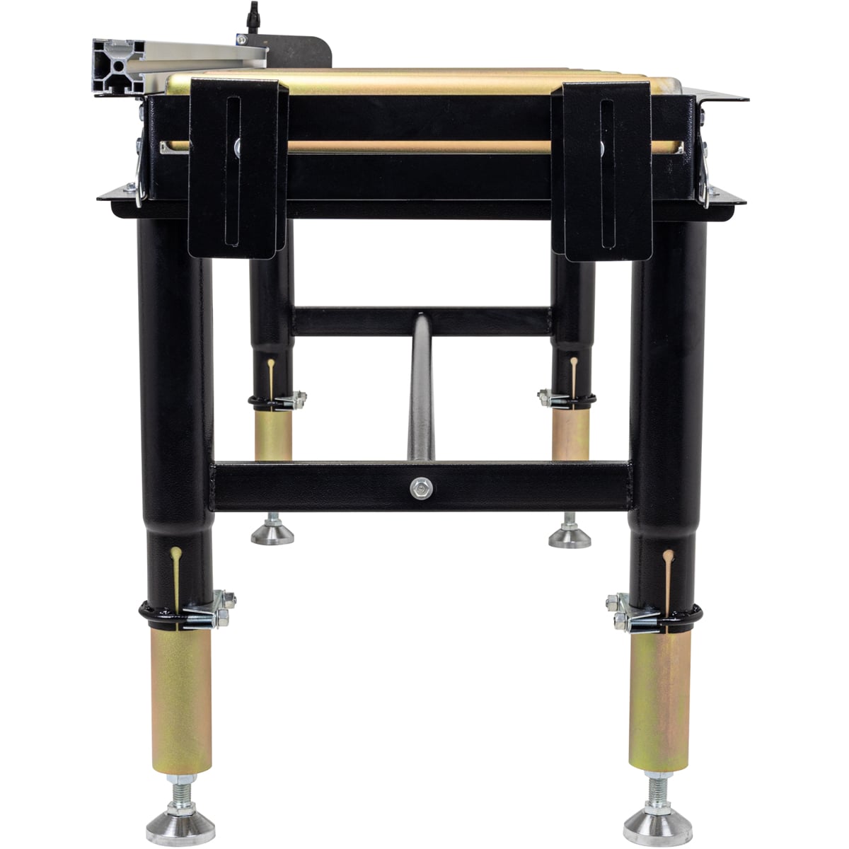SIP Adjustable Roller Stand Table 1500x400mm 400kg